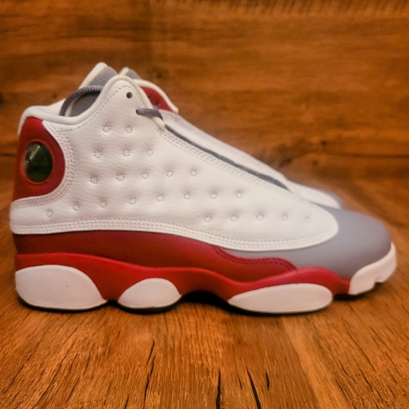 Nike Air Jordan 13 Retro Grey Toe 2014 GS Size 6Y DS 414574 126 Brand New - Picture 2 of 12